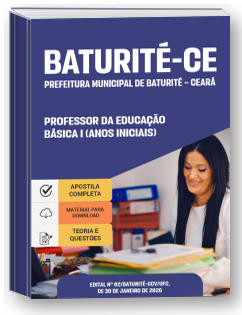 Professor da Educação Básica I (Anos Iniciais) - Prefeitura de Baturité - CE