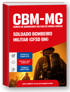 Soldado Bombeiro Militar - CBM-MG