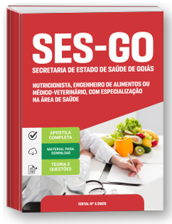 Categoria IV: Nutricionista, Engenheiro de Alimentos ou Médico-veterinário - SES-GO