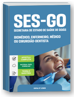 Categoria I: Biomédico, Enfermeiro, Médico ou Cirurgião-Dentista - SES-GO