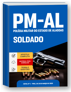 Soldado do Quadro de Praças - PM-AL