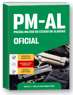 Oficial de Estado-Maior - Polícia Militar - AL