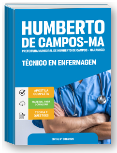 Técnico em Enfermagem - Prefeitura de Humberto de Campos-MA