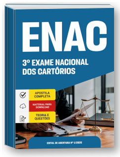 Bacharelado em Direito - Exame Nacional dos Cartórios