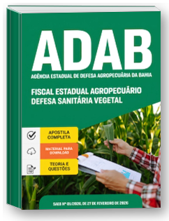 Fiscal Estadual Agropecuário - Defesa Sanitária Vegetal - ADAB