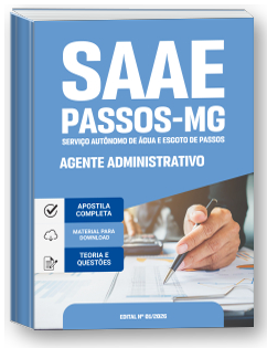 Agente Administrativo - SAAE Passos-MG