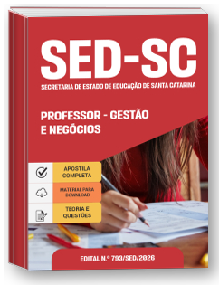 Professor - Gestão e Negócios - SED-SC