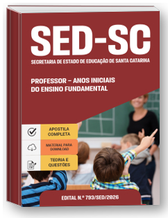 Professor - Anos Iniciais Ensino Fundamental - SED-SC