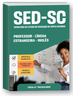 Professor - Língua Estrangeira - Inglês - SED-SC