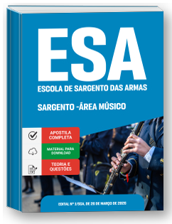 Curso de Formação de Sargento - Área: Músico - ESA