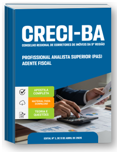 Profissional Analista Superior (PAS) - Agente Fiscal - CRECI-BA