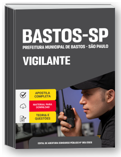 Vigilante - Prefeitura de Bastos-SP