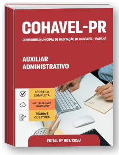 Auxiliar Administrativo - COHAVEL-PR