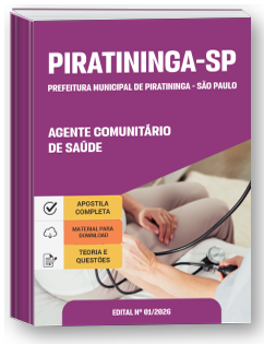 Agente Comunitário de Saúde - Prefeitura de Piratininga - SP