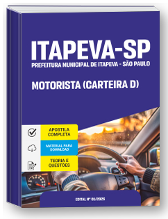 Motorista (CNH D) - Prefeitura de Itapeva - SP
