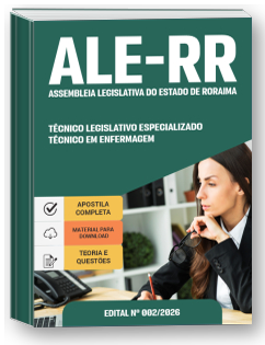 Técnico Legislativo Especializado - Técnico em Enfermagem - ALE-RR