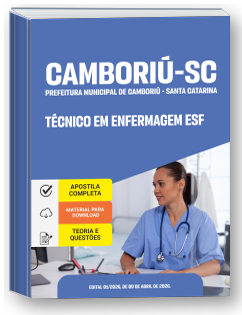 Técnico em Enfermagem ESF - Prefeitura de Camboriú - SC