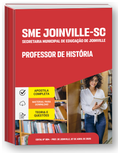 Professor de História - SME - Joinville-SC