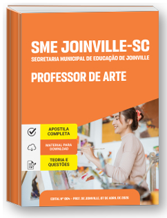 Professor de Arte - SME - Joinville-SC
