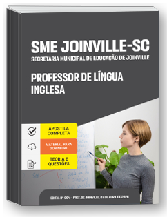 Professor de Língua Inglesa - SME - Joinville-SC