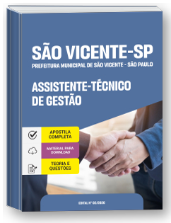 Assistente-Técnico de Gestão - Prefeitura de São Vicente-SP