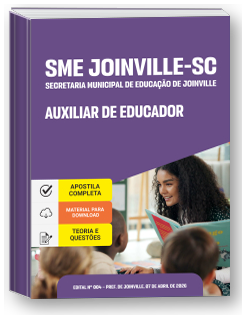 Auxiliar de Educador - SME - Joinville-SC