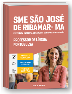 Professor Ensino Fundamental Anos Finais - Língua Portuguesa - Prefeitura de São José de Ribamar-MA