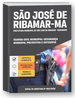 Guarda Civil Municipal - Segurança Municipal Preventiva e Ostensiva - Prefeitura de São José de Ribamar-MA