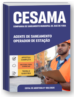 Agente de Saneamento - Operador de Estação - CESAMA - MG