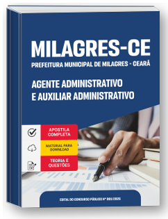 Agente Administrativo e Auxiliar Administrativo - Prefeitura de Milagres - CE