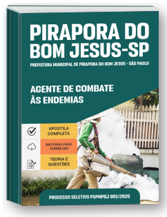 Agente de Combate às Endemias - Prefeitura de Pirapora do Bom Jesus-SP