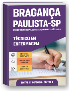 Técnico em Enfermagem - Prefeitura de Bragança Paulista-SP