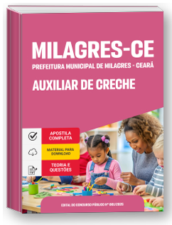 Auxiliar de Creche - Prefeitura de Milagres-CE