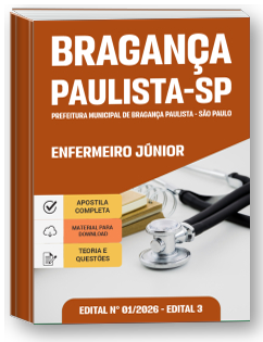 Enfermeiro Júnior - Prefeitura de Bragança Paulista-SP