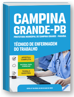 Técnico de Enfermagem do Trabalho - Prefeitura de Campina Grande-PB
