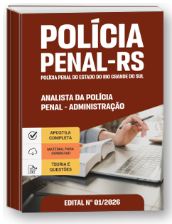 Analista da Polícia Penal - Administração - Polícia Penal-RS