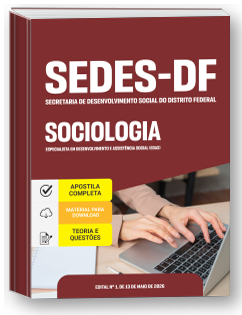 Especialista em Desenvolvimento e Assistência Social (EDAS) - Sociologia - SEDES-DF