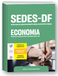 Especialista em Desenvolvimento e Assistência Social (EDAS) - Economia - SEDES-DF