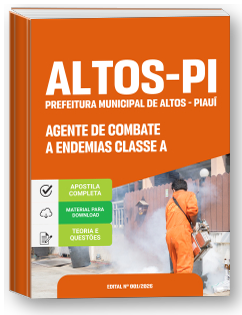 Agente de Combate a Endemias Classe A - Prefeitura de Altos-PI