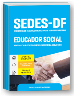Especialista em Desenvolvimento e Assistência Social (EDAS) - Educador Social - SEDES-DF