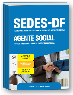 Técnico em Desenvolvimento e Assistência Social - Agente Social - SEDES-DF