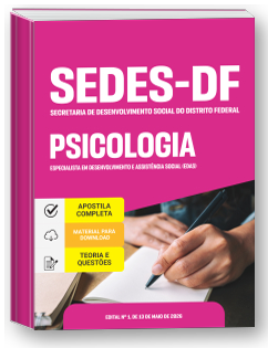 Especialista em Desenvolvimento e Assistência Social (EDAS) - Psicologia - SEDES-DF