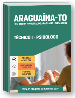 Técnico I - Psicólogo - Prefeitura de Araguaína-TO