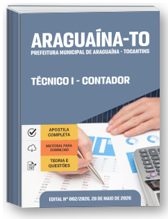 Técnico I - Contador - Prefeitura de Araguaína-TO