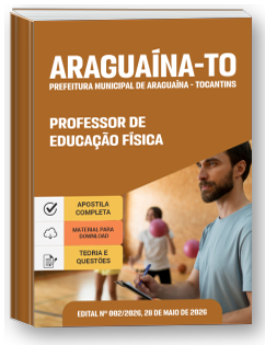 Professor de Educação Física - Prefeitura de Araguaína-TO