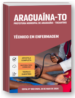 Técnico em Enfermagem - Prefeitura de Araguaína-TO