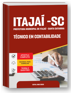 Técnico em Contabilidade - Prefeitura de Itajaí - SC