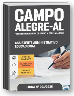 Assistente Administrativo Educacional - Prefeitura de Campo Alegre-AL