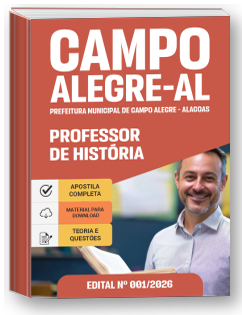 Professor de História - Prefeitura de Campo Alegre-AL