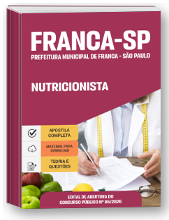 Nutricionista - Prefeitura de Franca - SP